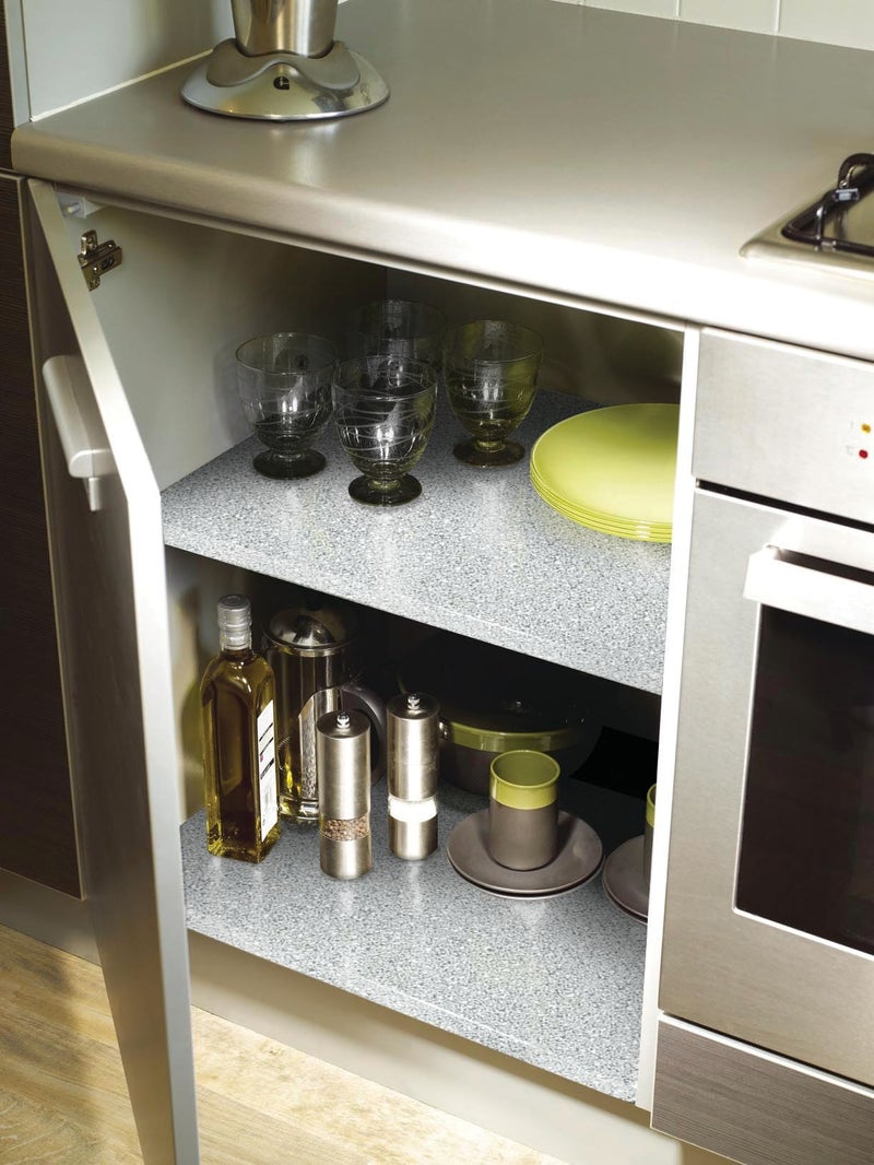 d-c-fix 346-0223 Decorative Self-Adhesive Film, Grey Pebble, 17" x 78" Roll - Image 2